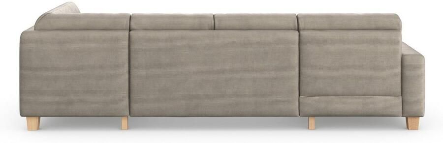 Home affaire Zithoek SUMMER U-vorm met of zonder slaapfunctie en bedkist cordbekleding - Foto 7