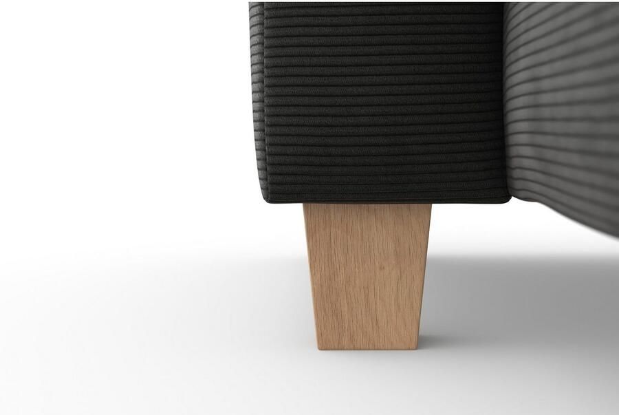 Home affaire Zithoek SUMMER U-vorm met of zonder slaapfunctie en bedkist cordbekleding - Foto 3