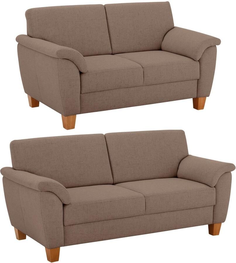 Home affaire Zithoek Texel als set met binnenvering en contrastnaad - Foto 2