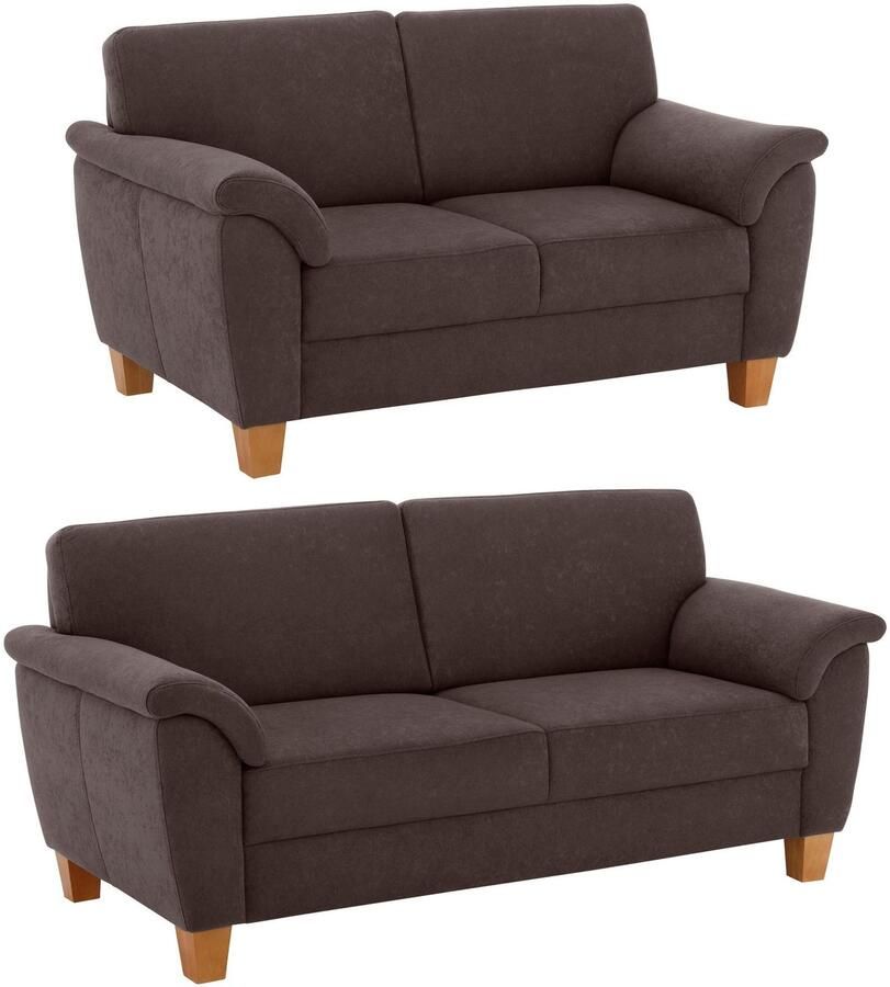 Home affaire Zithoek Texel als set met binnenvering en contrastnaad - Foto 2