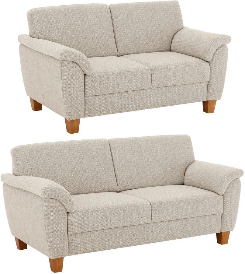 Home affaire Zithoek Texel als set met binnenvering en contrastnaad - Foto 2