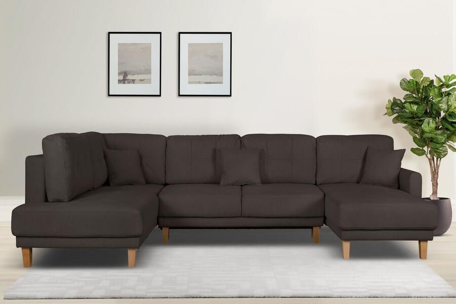 Home affaire Zithoek TRIPLO U-vorm optioneel met slaapfunctie B D H: 310 192 90 cm (3-delig) - Foto 10