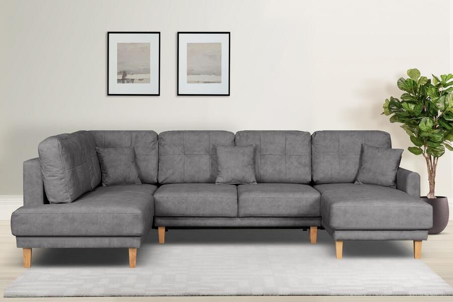 Home affaire Zithoek TRIPLO U-vorm optioneel met slaapfunctie B D H: 310 192 90 cm (3-delig) - Foto 9