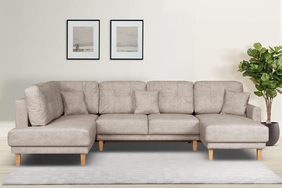 Home affaire Zithoek TRIPLO U-vorm optioneel met slaapfunctie B D H: 310 192 90 cm (3-delig) - Foto 8