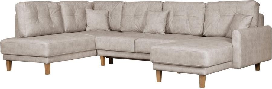 Home affaire Zithoek TRIPLO U-vorm optioneel met slaapfunctie B D H: 310 192 90 cm (3-delig) - Foto 4