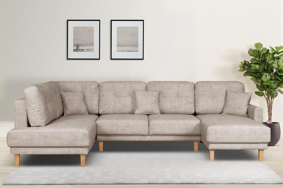 Home affaire Zithoek TRIPLO U-vorm optioneel met slaapfunctie B D H: 310 192 90 cm (3-delig) - Foto 6