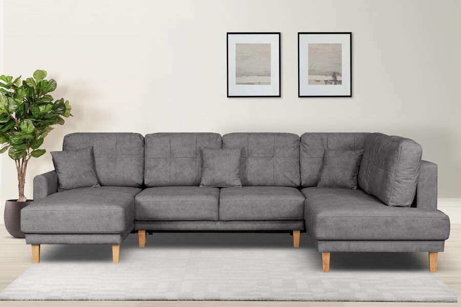 Home affaire Zithoek TRIPLO U-vorm optioneel met slaapfunctie B D H: 310 192 90 cm (3-delig) - Foto 9