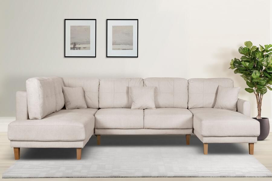 Home affaire Zithoek TRIPLO U-vorm optioneel met slaapfunctie B D H: 310 192 90 cm (3-delig) - Foto 6