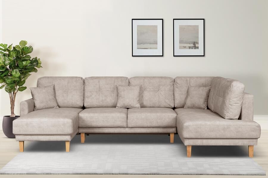 Home affaire Zithoek TRIPLO U-vorm optioneel met slaapfunctie B D H: 310 192 90 cm (3-delig) - Foto 9