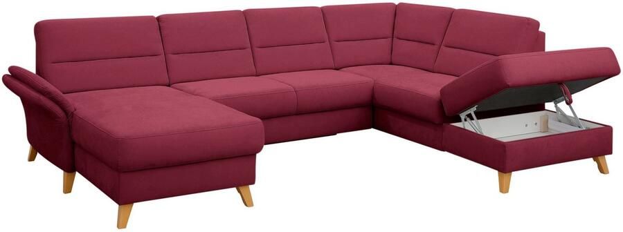 Home affaire Zithoek Westerland U-vorm Binnenvering slaapfunctie naar keuze bergruimte en armleuningverstelling - Foto 12