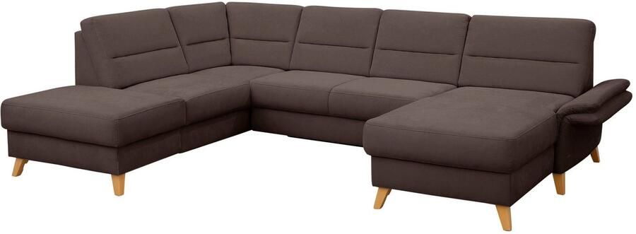 Home affaire Zithoek Westerland U-vorm Binnenvering slaapfunctie naar keuze bergruimte en armleuningverstelling - Foto 13