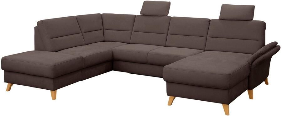 Home affaire Zithoek Westerland U-vorm Binnenvering slaapfunctie naar keuze bergruimte en armleuningverstelling - Foto 5