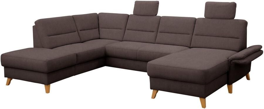 Home affaire Zithoek Westerland U-vorm Binnenvering slaapfunctie naar keuze bergruimte en armleuningverstelling - Foto 6