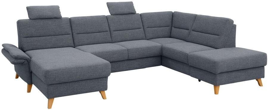 Home affaire Zithoek Westerland U-vorm Binnenvering slaapfunctie naar keuze bergruimte en armleuningverstelling - Foto 5