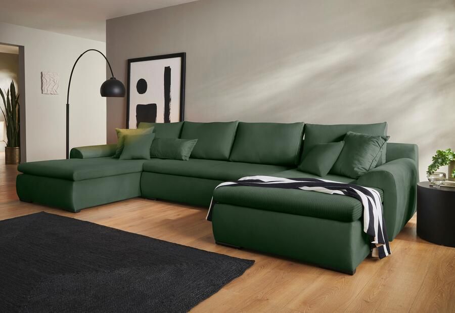 Home affaire Zithoek Win U-vorm naar keuze met slaapfunctie en bedkist - Foto 16