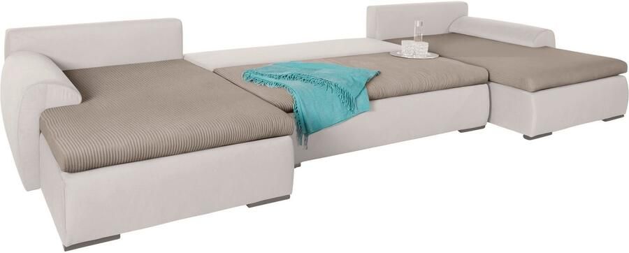 Home affaire Zithoek Win U-vorm naar keuze met slaapfunctie en bedkist - Foto 15