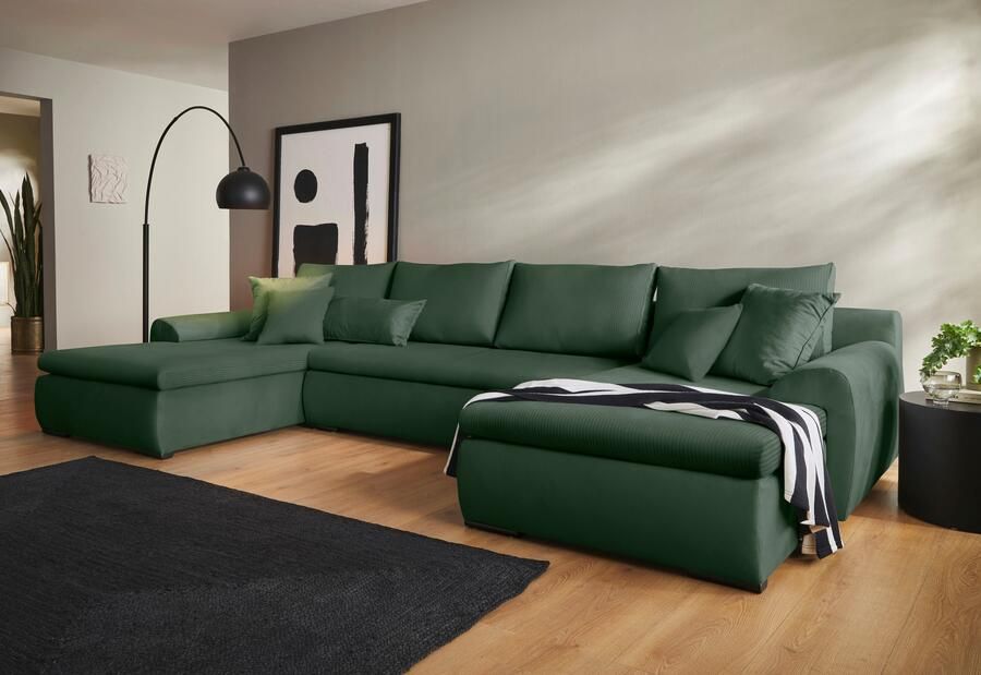 Home affaire Zithoek Win U-vorm naar keuze met slaapfunctie en bedkist - Foto 18