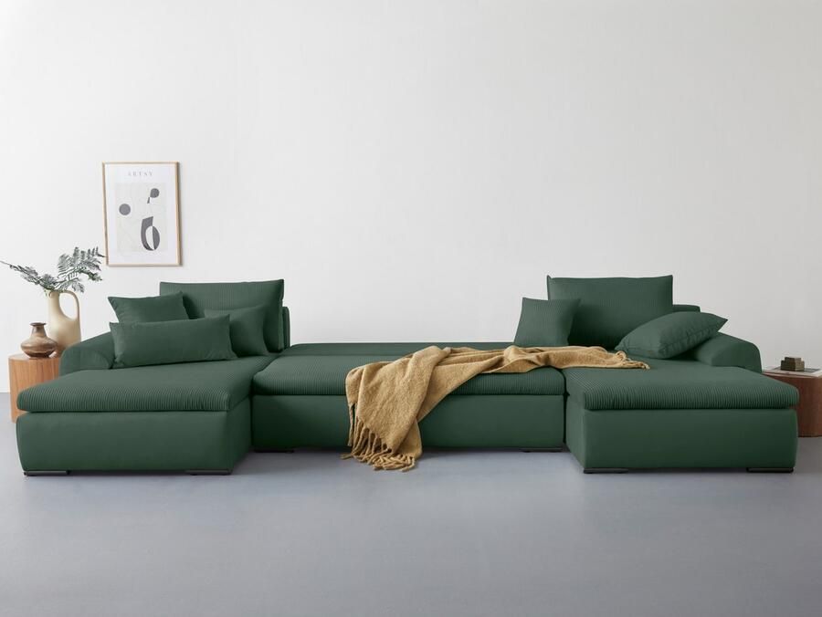 Home affaire Zithoek Win U-vorm naar keuze met slaapfunctie en bedkist - Foto 2