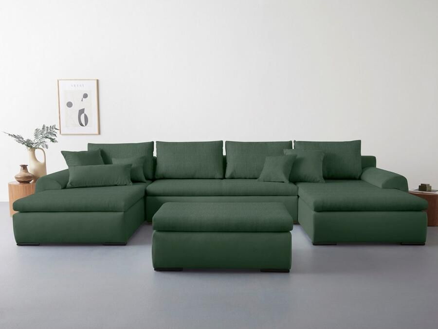 Home affaire Zithoek Win U-vorm naar keuze met slaapfunctie en bedkist - Foto 3