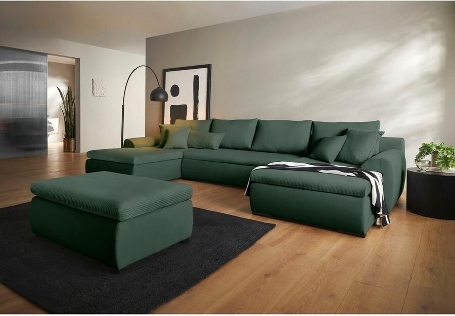 Home affaire Zithoek Win U-vorm naar keuze met slaapfunctie en bedkist - Foto 9