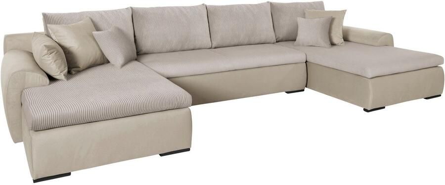 Home affaire Zithoek Win U-vorm naar keuze met slaapfunctie en bedkist - Foto 15