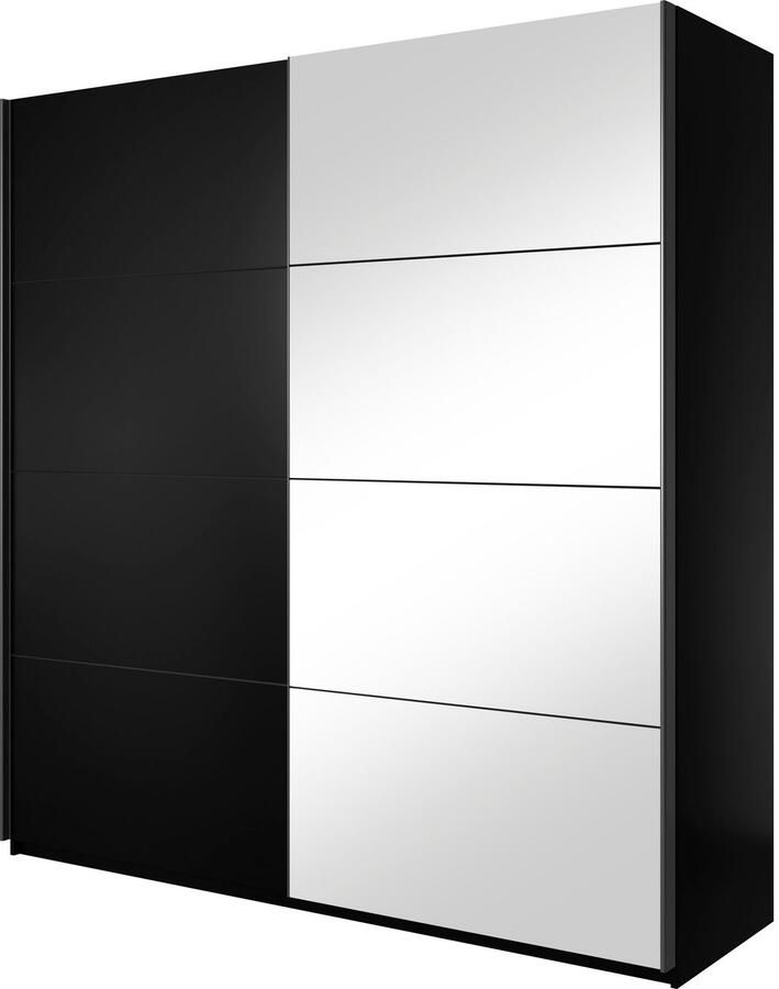 Home affaire Zweefdeurkast Beta schuifdeurkast kledingkast linnenkast met spiegel inclusief complete indeling metalen grepen - Foto 6