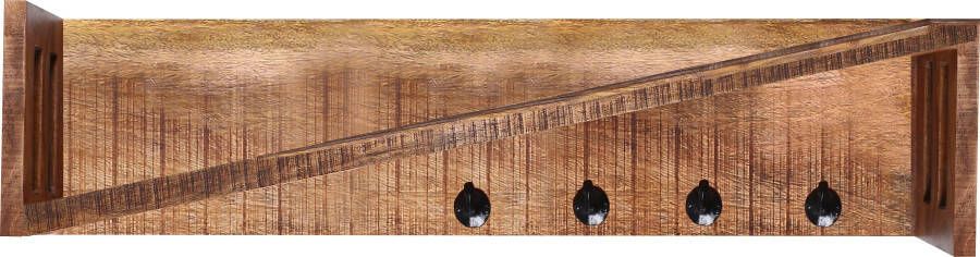 Home affaire Wandkapstok Titlis Massief houten acacia - Foto 3