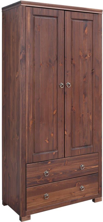 Home affaire Kledingkast Gotland Hoogte 178 cm met houten deuren - Foto 9