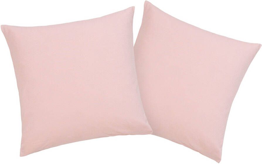 Home affaire Kussenovertrek Cremona2 Kussenovertrek in diverse afmetingen STANDARD 100 by Öko-TEX gecertificeerd (2 stuks)