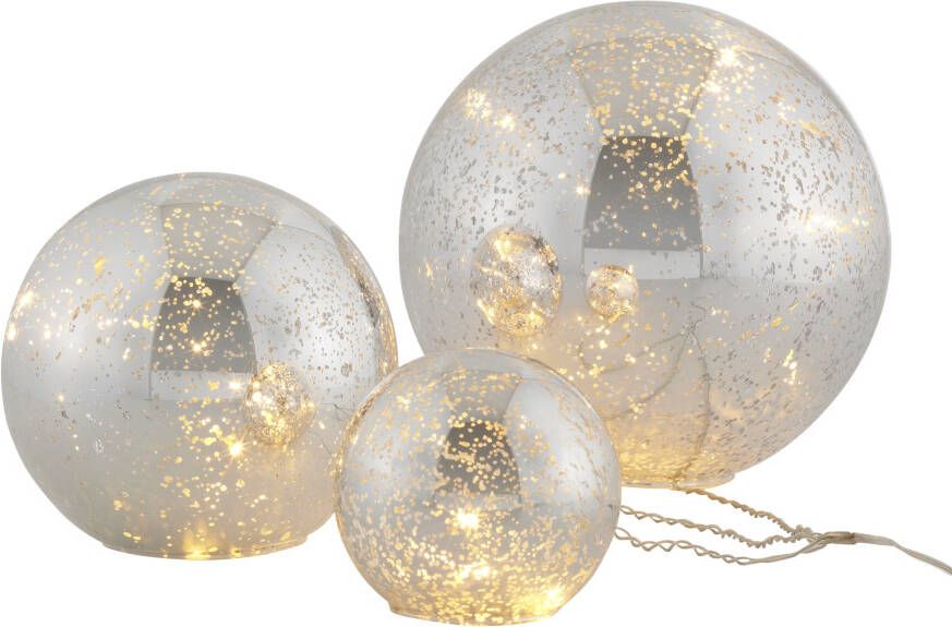 Home affaire Decoratieve bol BALLS in een 3-delige set bestaand uit ø 10 15 20 cm - Foto 4