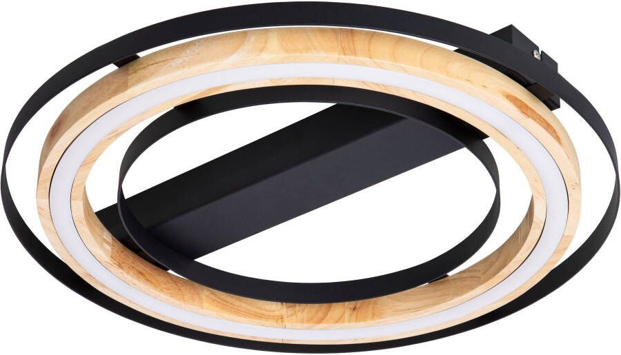 Home affaire Led-plafondlamp Percht Dimbaar via wandschakelaar 3-niveaus schakelbaar (1 stuk) - Foto 5