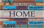 Home affaire Mat Home love Geschikt voor binnen en buiten met tekst design robuust gemakkelijk in onderhoud antislip vuilvanger - Thumbnail 1