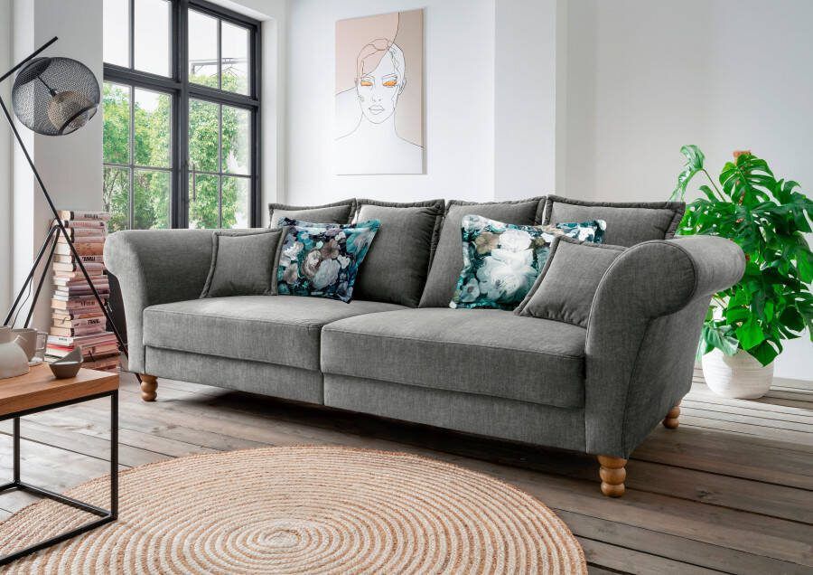 Home affaire Megabank Tassilo Mega Sofa met veel ruimte comfortabel door koudschuim in de zitting - Foto 5