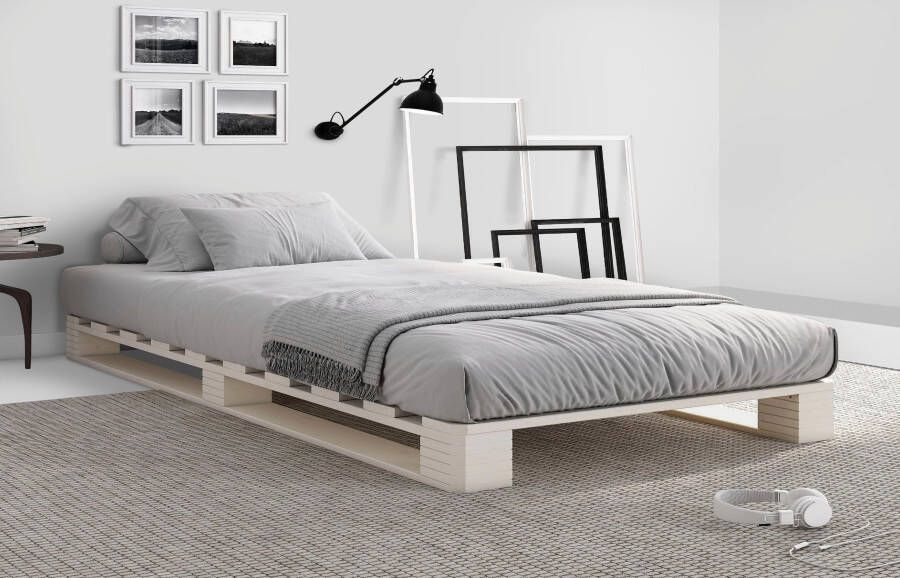 Home affaire Palletbed Alasco BESTSELLER! Tienerbed gecertificeerd massief hout