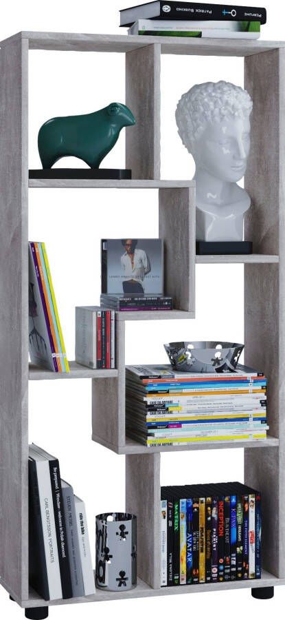 Home affaire Room divider verschillend ingedeelde compartimenten universeel te gebruiken 2 kleuren