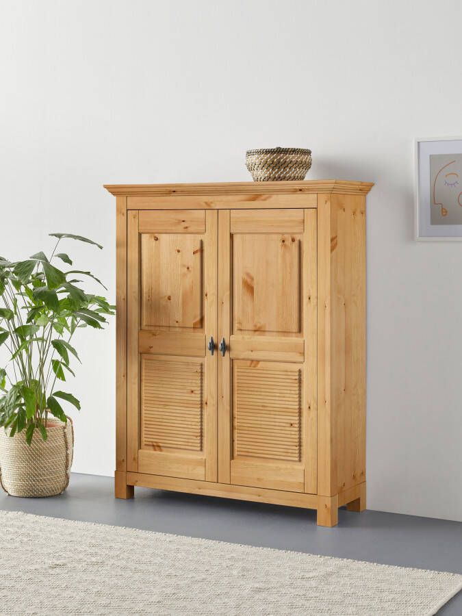 Home affaire Schoenenkast Rauna van massief grenen veel bergruimte - Foto 8