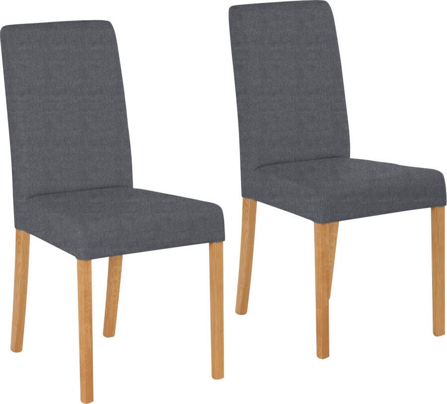 Home affaire Stoel met 4 poten Bologna Frame van massief hout (set) - Foto 5