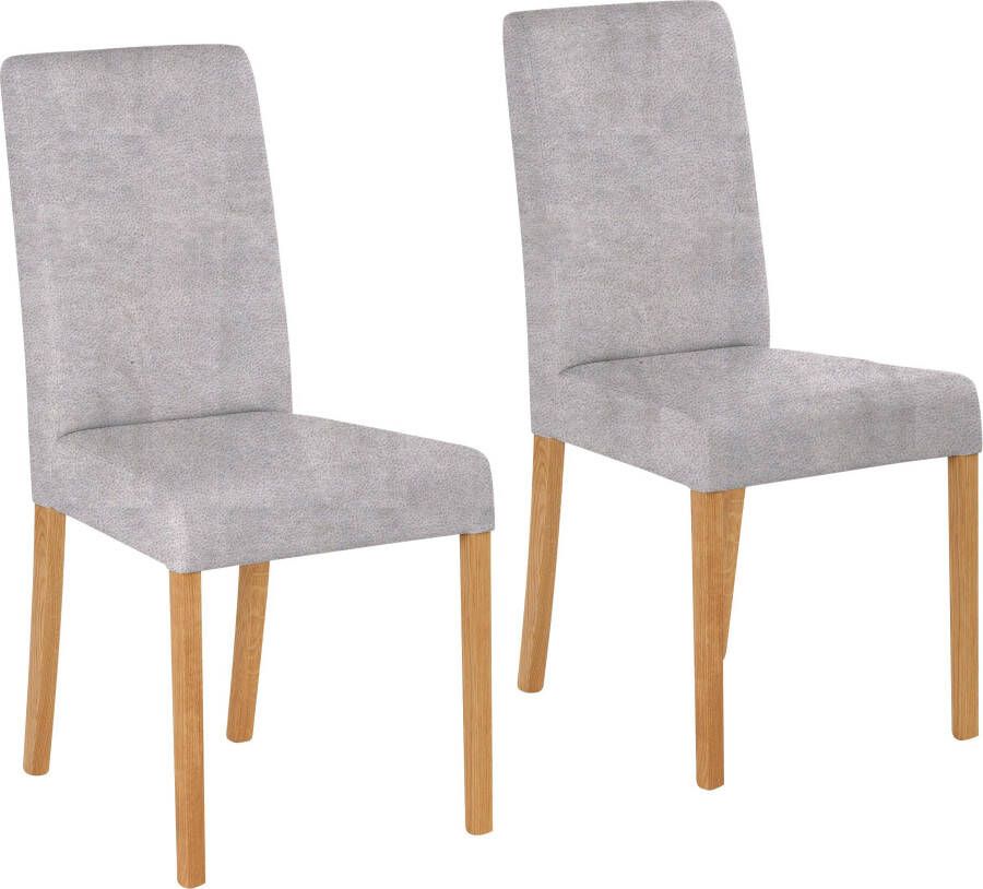 Home affaire Stoel met 4 poten Bologna Frame van massief hout (set) - Foto 5