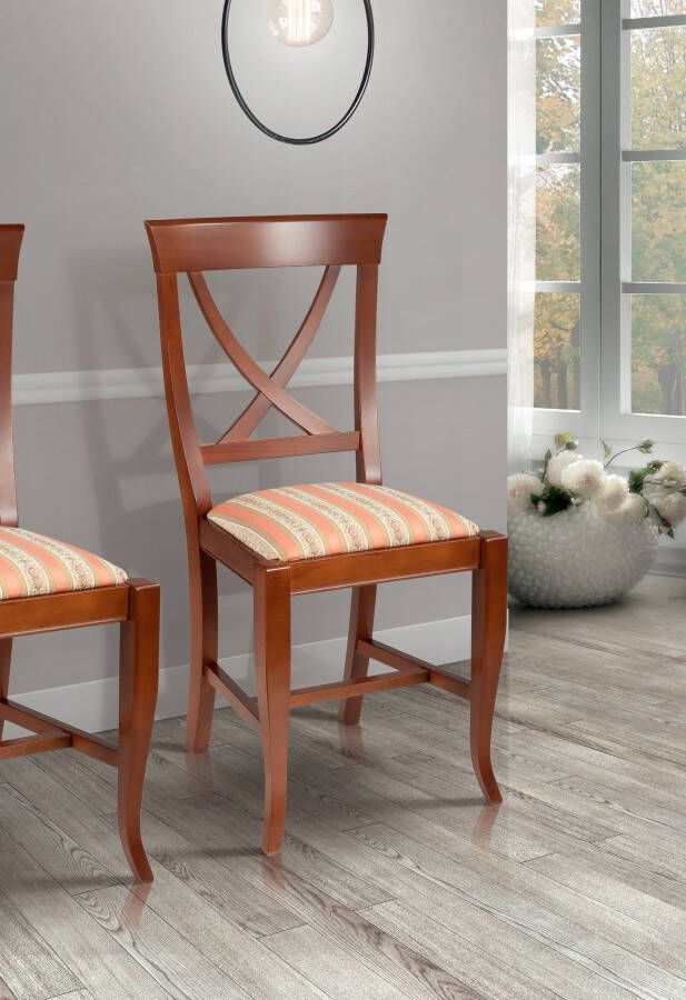 Home affaire Stoel met 4 poten Monica Breedte 44 cm (1 stuk) - Foto 7