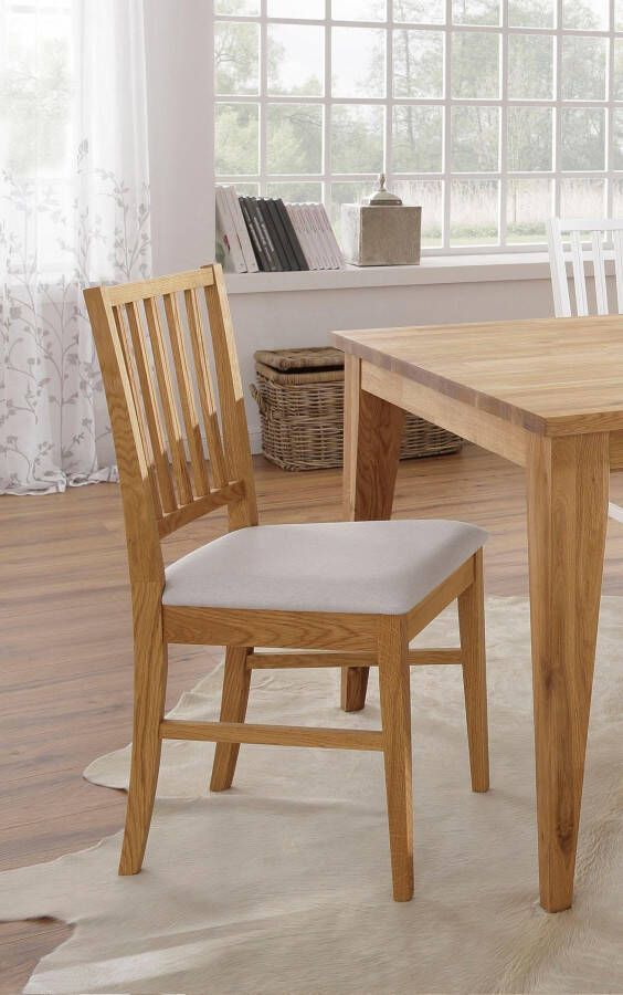 Home affaire Eetkamerstoel Ruanda keukenstoel TOPSELLER in set van 2 4 of 6 houten stoel (set) - Foto 9