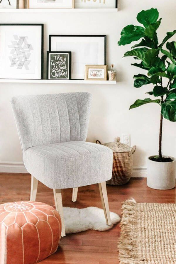 Home affaire Stoel TAMPA met stiksels in de zitting en de rug