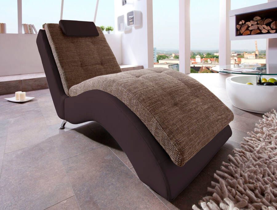 Home affaire Relaxstoel Vengo II met hoofdkussen matten-look op romp - Foto 7