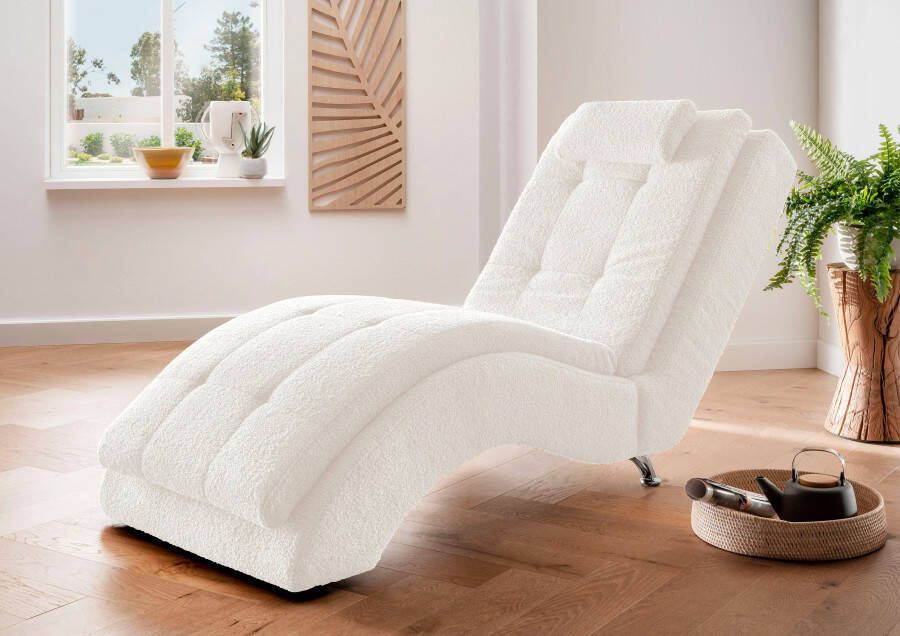 Home affaire Relaxstoel Vengo II met hoofdkussen matten-look op romp - Foto 6