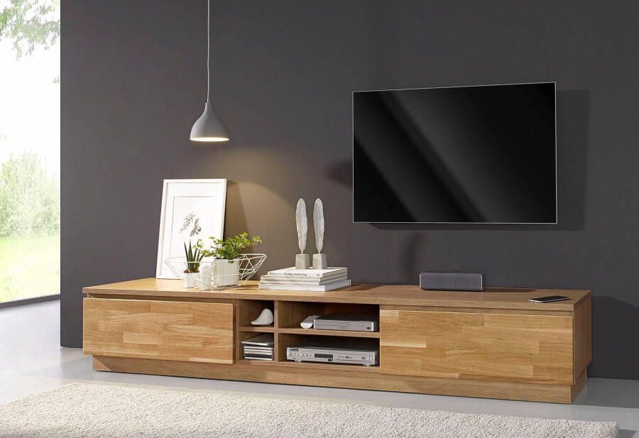 Home affaire Tv-meubel Breedte 200 cm deels massief FSC -gecertificeerd - Foto 11