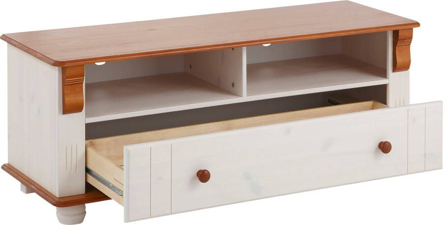 Home affaire Tv-meubel ADELE Breedte 120 cm met lade van massief grenen FSC - Foto 10