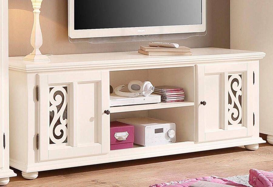 Home affaire Tv-meubel Arabeske met mooi decoratief freeswerk op de deurfronten breedte 160 cm - Foto 12