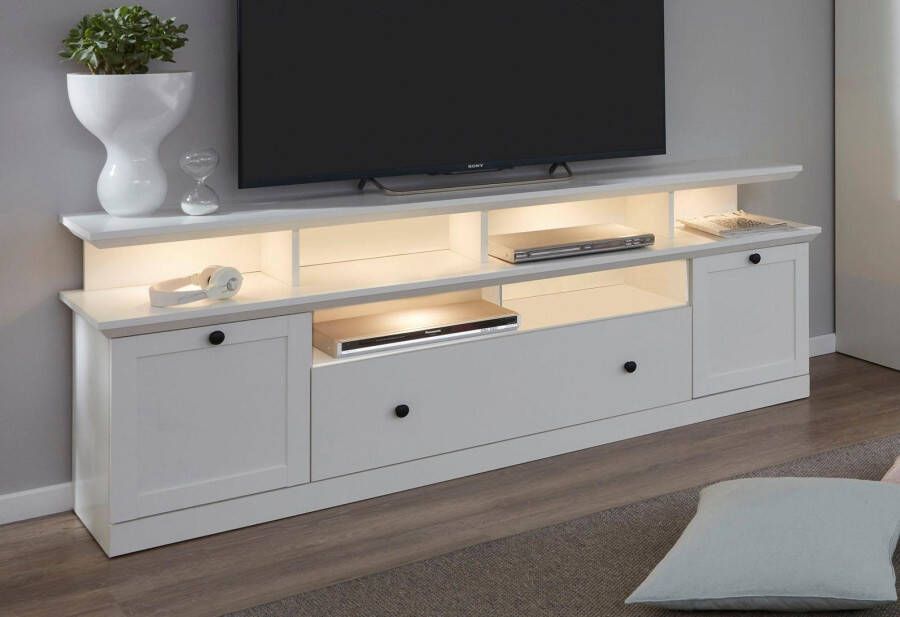 Home affaire Tv-meubel Baxter tijdloze landelijke stijl verlichting optioneel - Foto 7