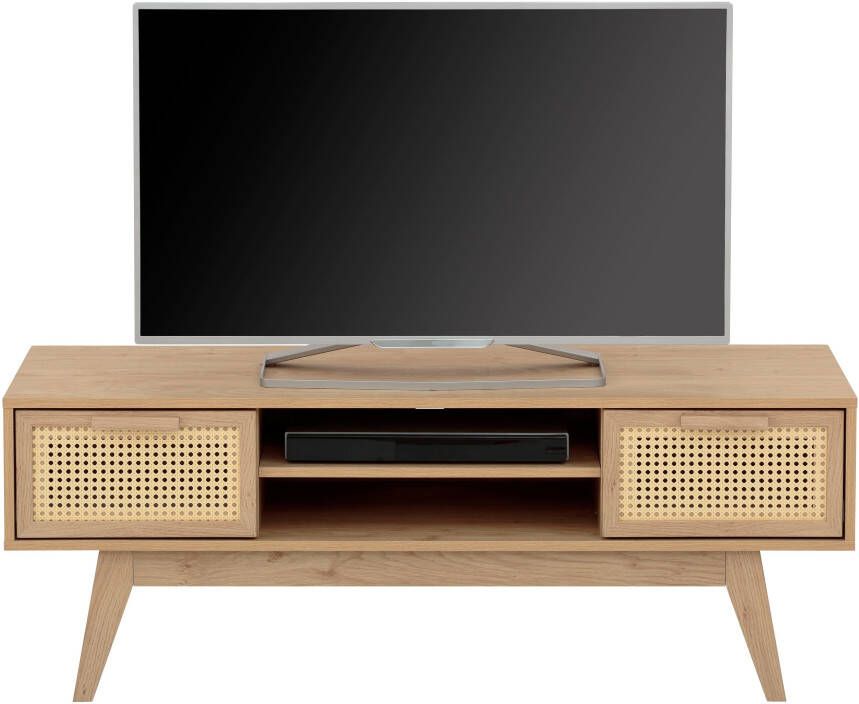 Home affaire Tv-meubel Bridget 2 laden 1 verstelbare plank breedte 128 cm hoogte 47 cm - Foto 10