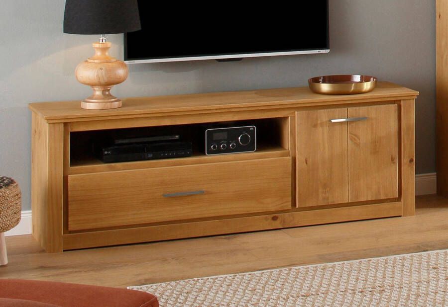 Home affaire Tv-meubel Celia met een mooie houtstructuur en chique metalen handgrepen - Foto 9