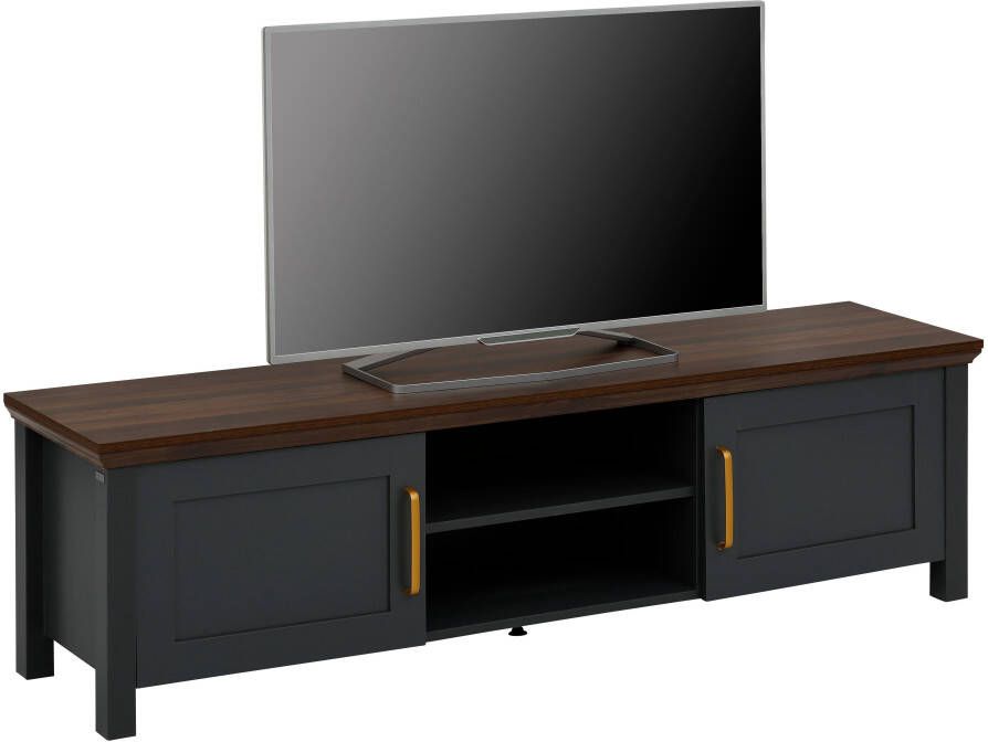 Home affaire Tv-meubel Martinau Bovenblad in hout-look met 2 deuren en plank breedte 160 cm